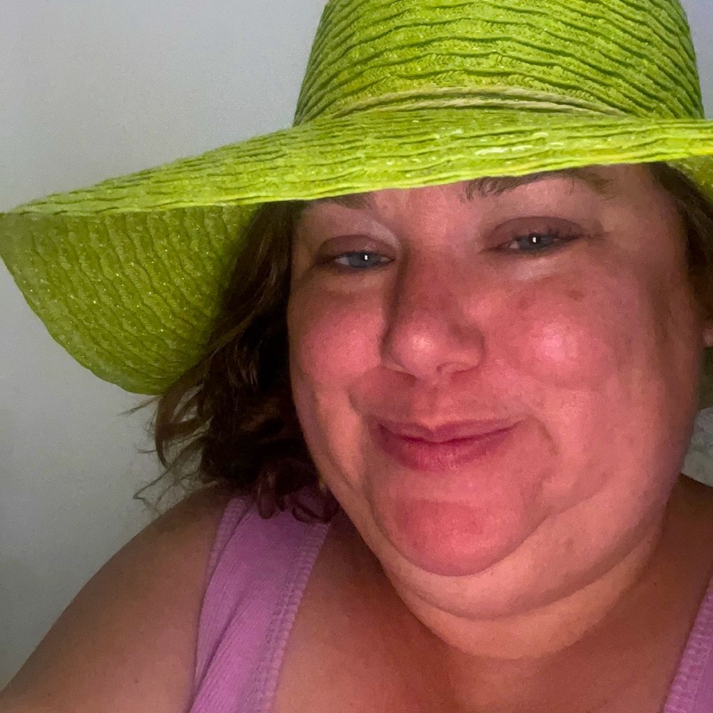 Momentum brand green floppy large beach hat oversized new